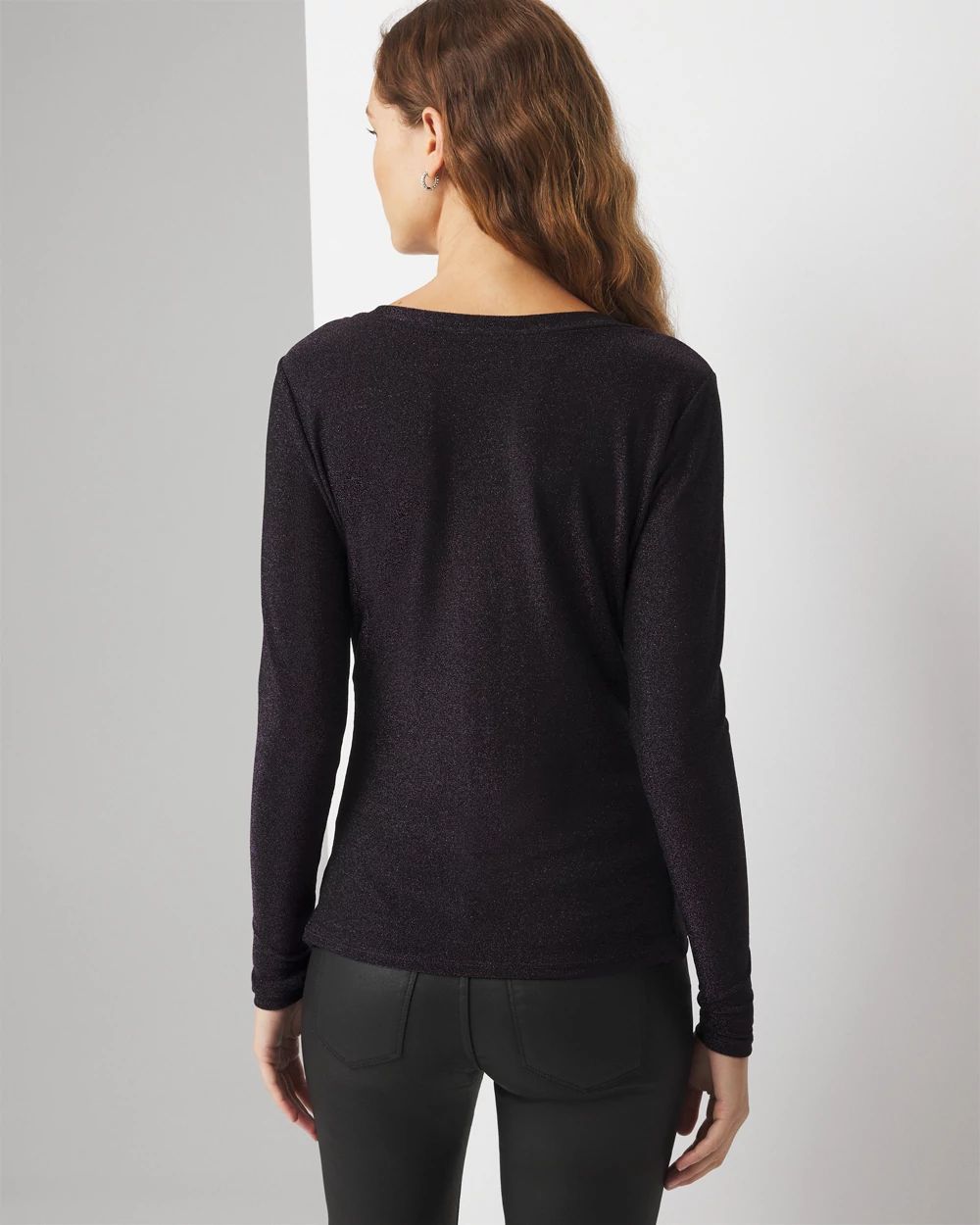 Sparkle Knit Top | White House Black Market